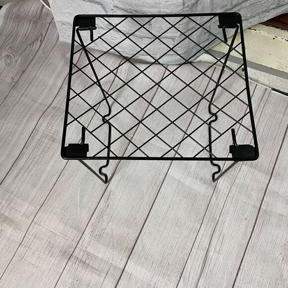 Locker shelf metal collapsible frame black 10”x11” - Picture 3 of 9